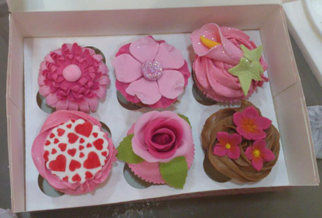 obregon alma  cupcakes de tiramisu Flores de Cupcakes